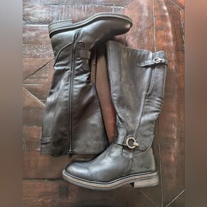 Baretraps Aphrodite Wide Calf Black Boots